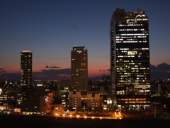 夕景　梅田スカイビル