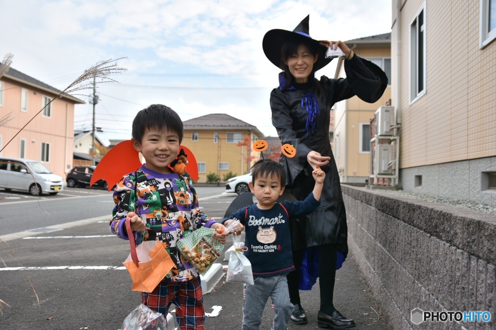 トリック オア トリート お菓子ゲット