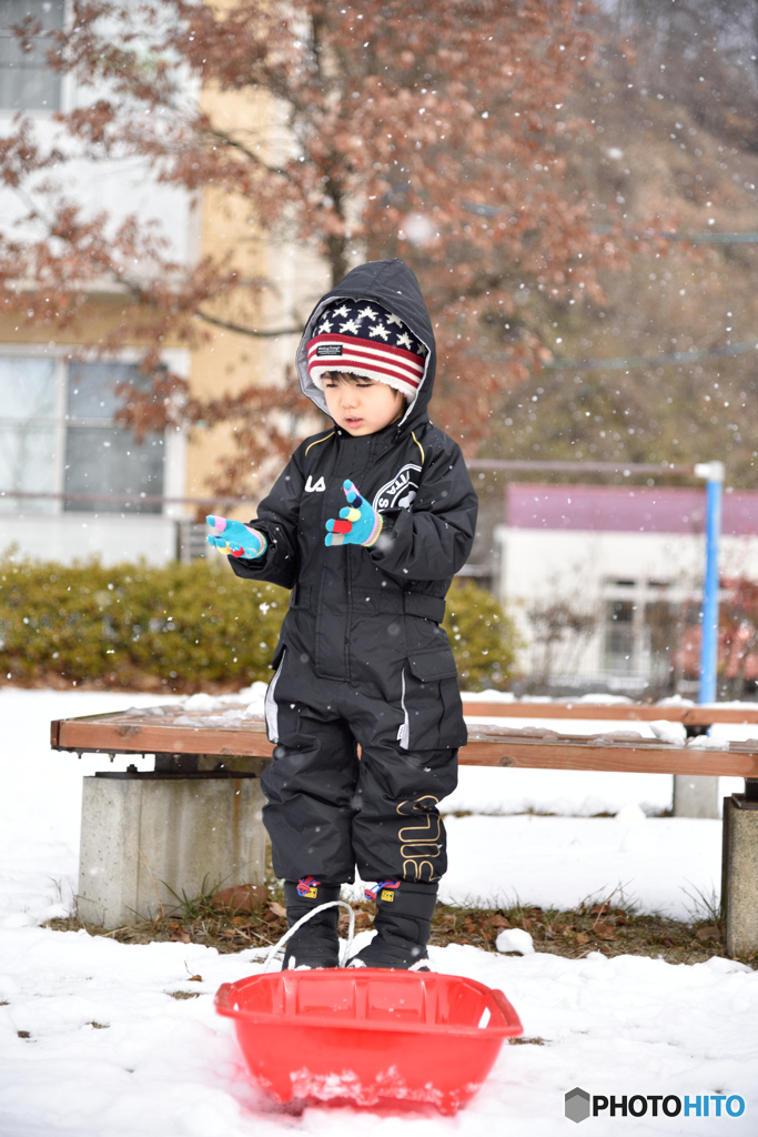 雪遊び2015冬
