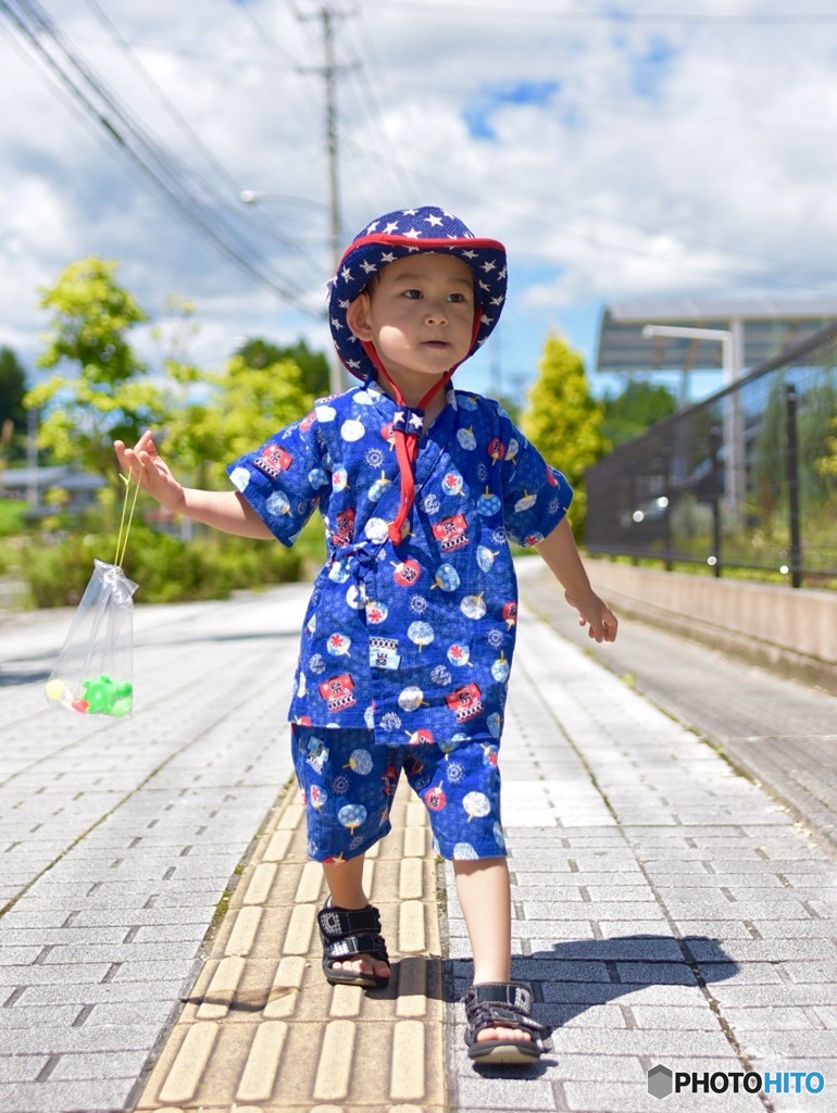 夏祭りの帰り道