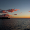 一文字の夕暮れ