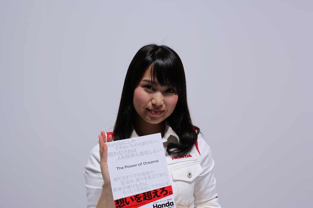 大阪モーターショー　HONDAレディー