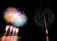 江の島花火2015
