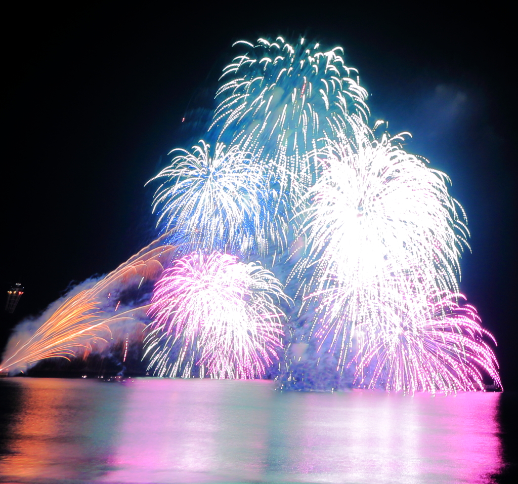江の島花火2015
