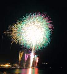 江の島花火2015