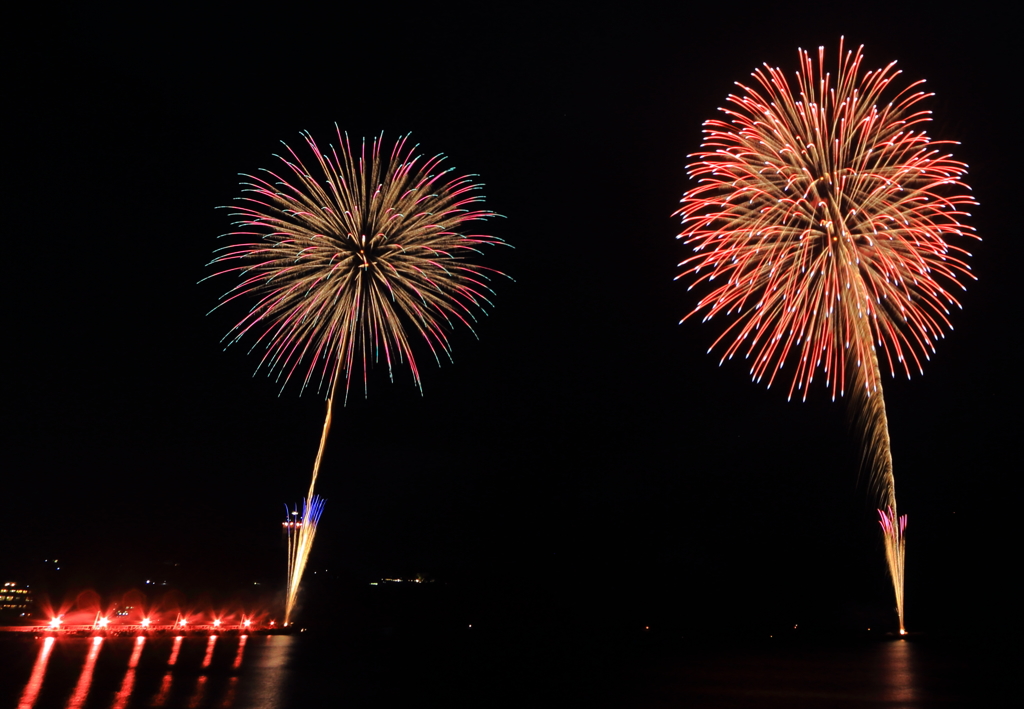 江の島花火2015