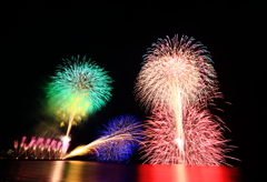 江の島花火2015