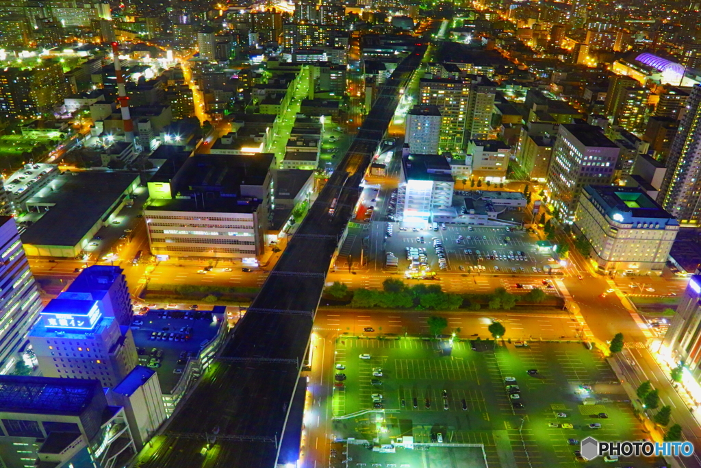 札幌駅JRタワーより