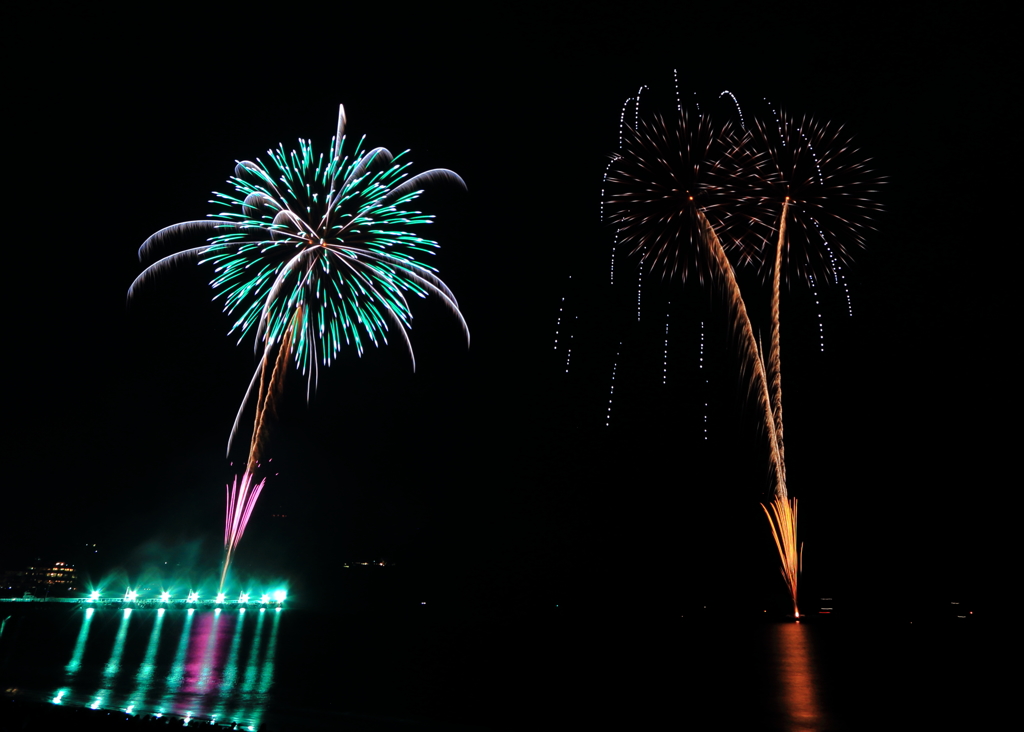 江の島花火2015