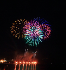 江の島花火2015
