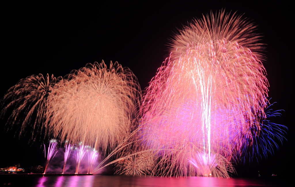 江の島花火2015
