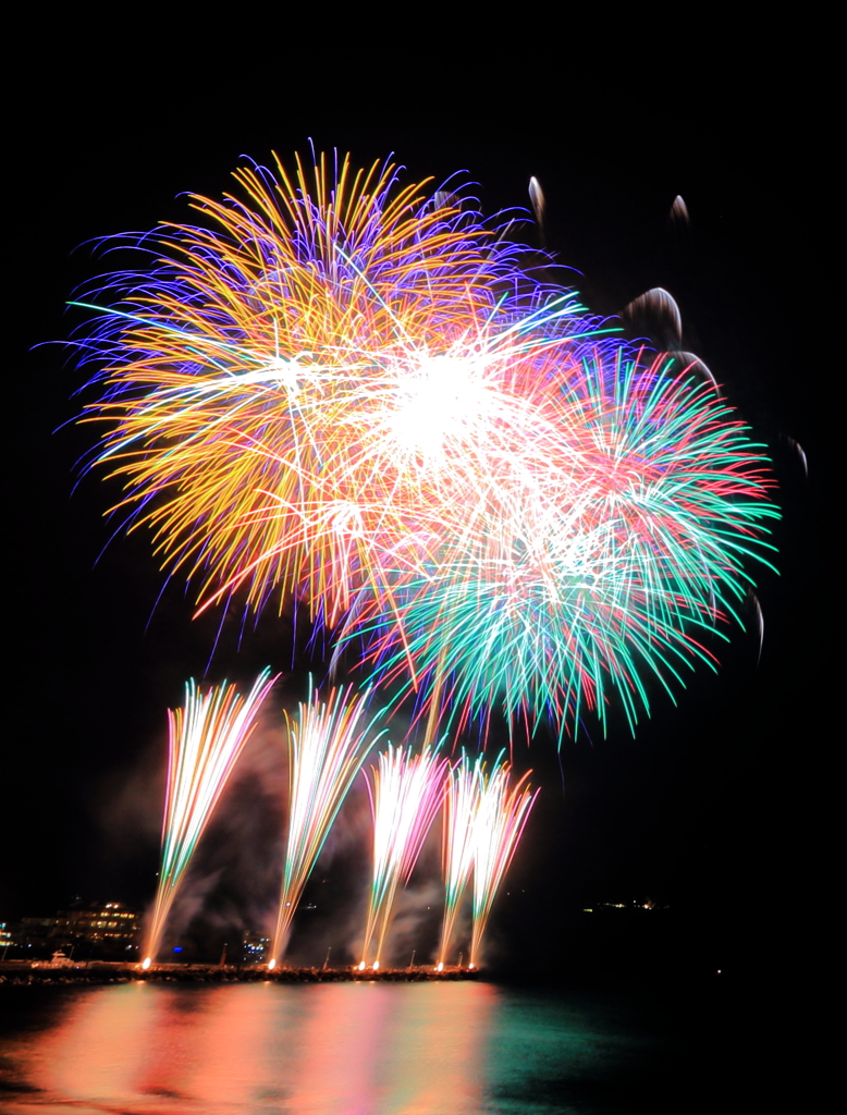 江の島花火2015