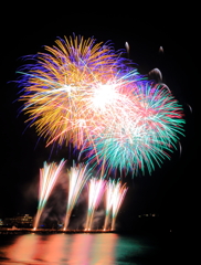 江の島花火2015