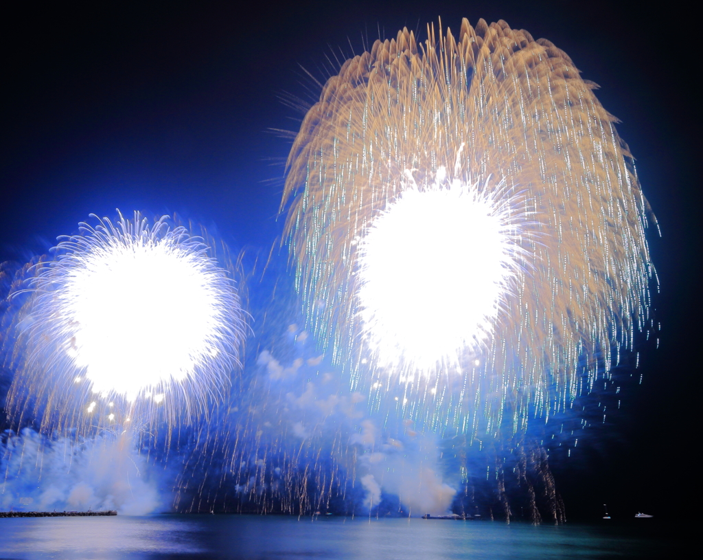 江の島花火2015