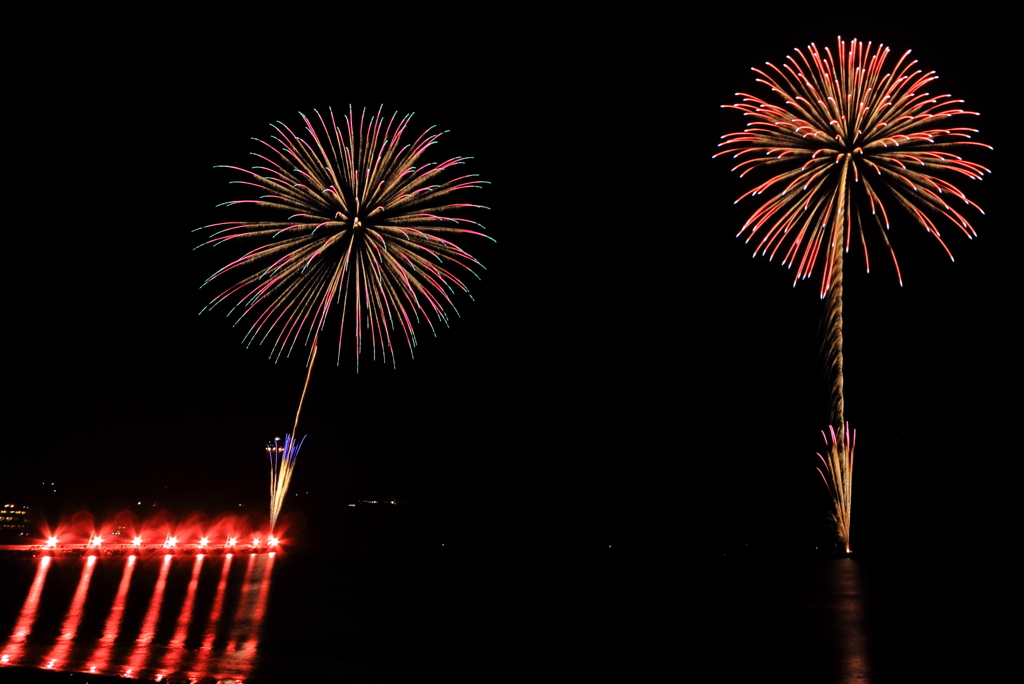 江の島花火2015
