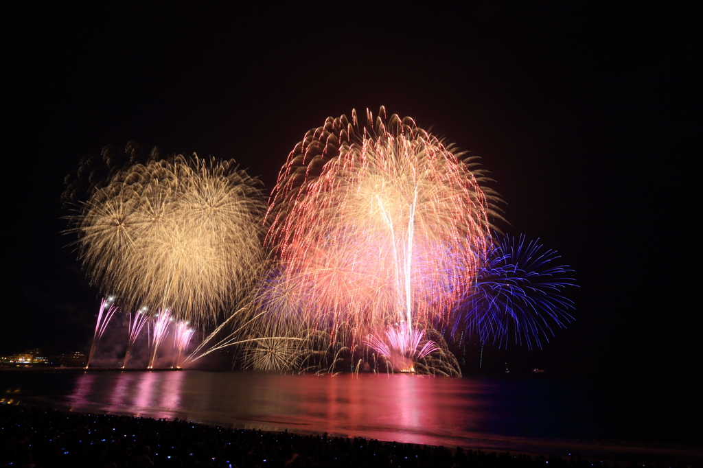 江の島花火2015