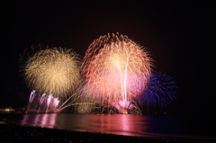 江の島花火2015