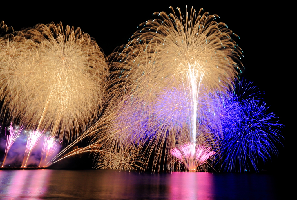 江の島花火2015