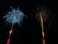 江の島花火2015