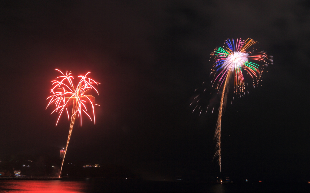江の島花火2015