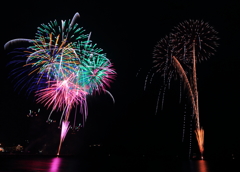江の島花火2015