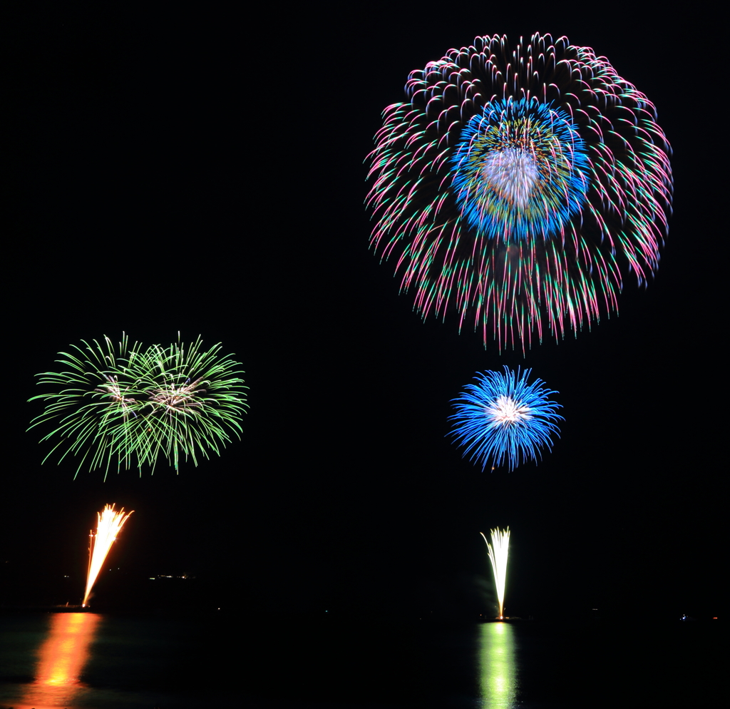 江の島花火2015