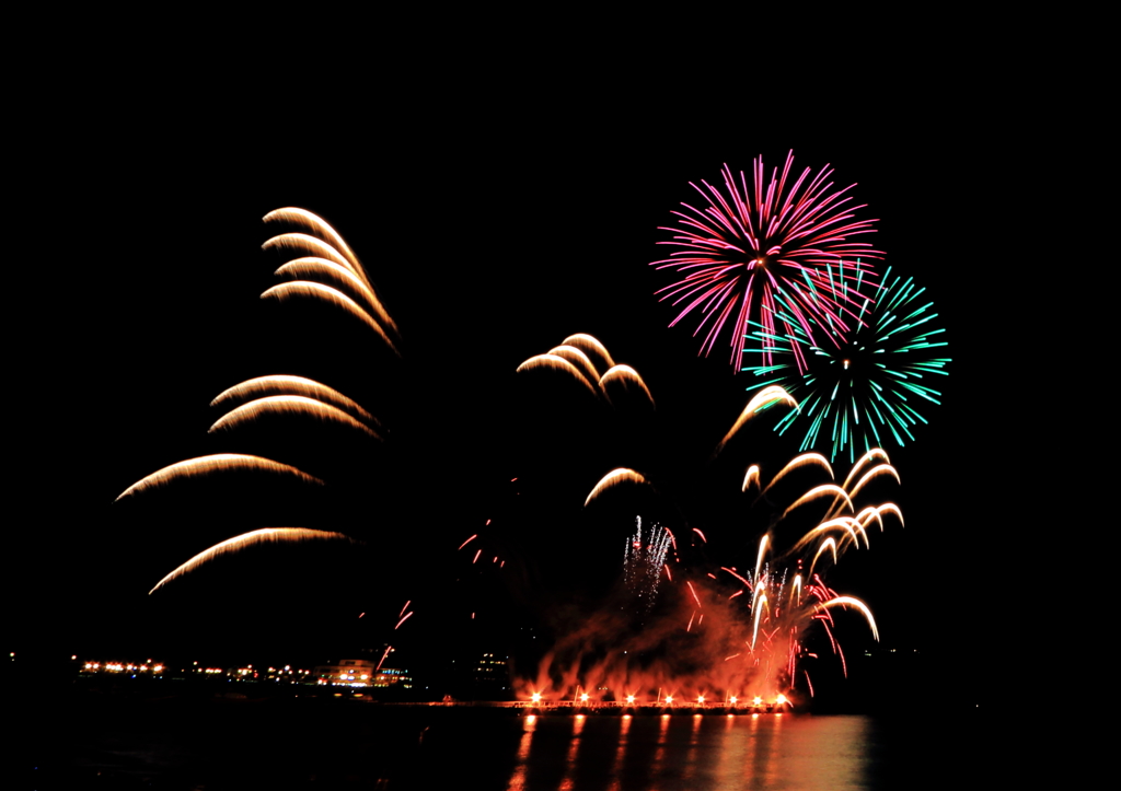 江の島花火2015