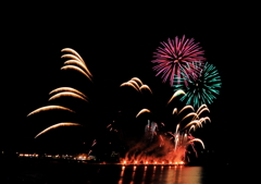 江の島花火2015