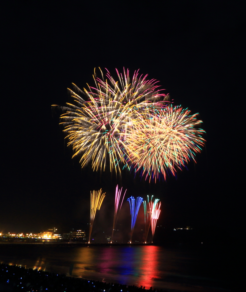 江の島花火2015