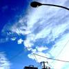 街灯を癒す空