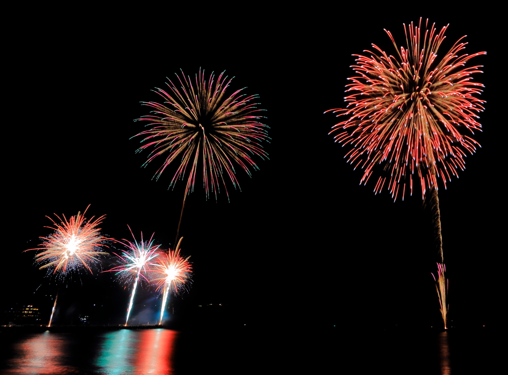 江の島花火2015