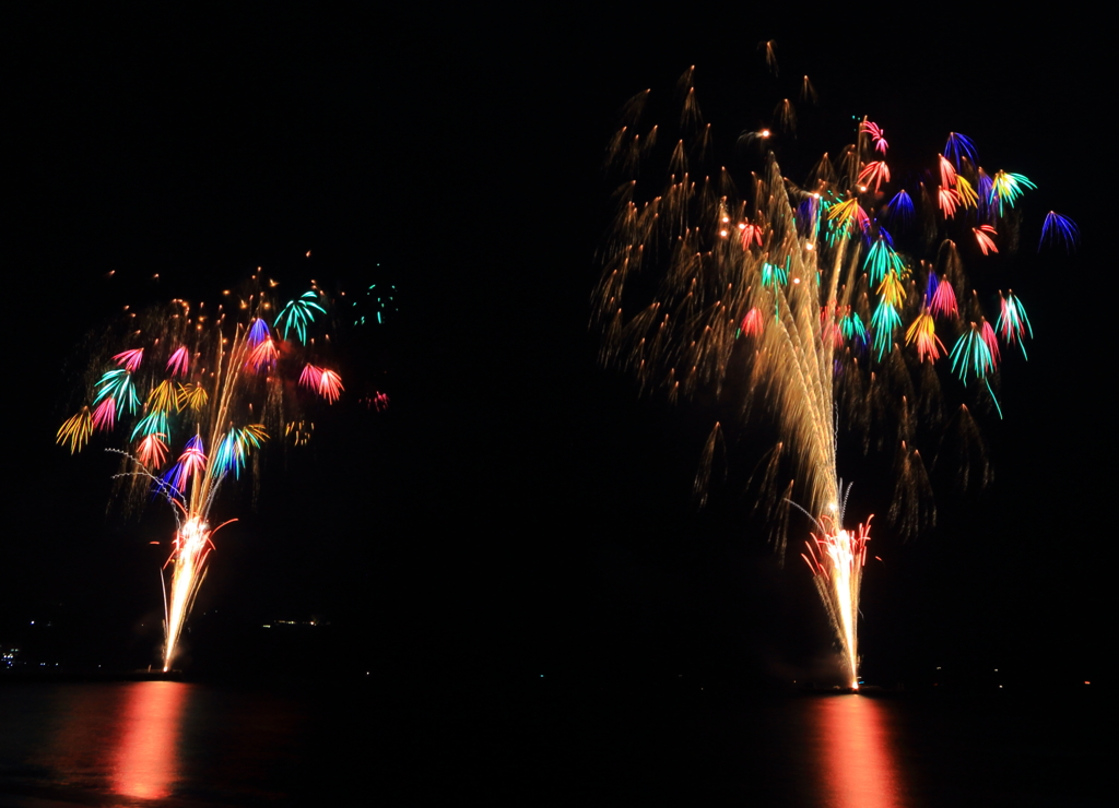 江の島花火2015