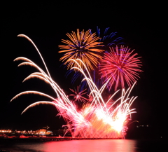 江の島花火2015