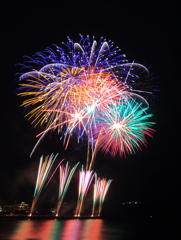 江の島花火2015