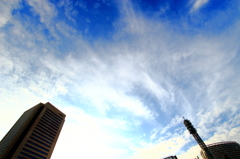 太陽が生み出す空の絵画