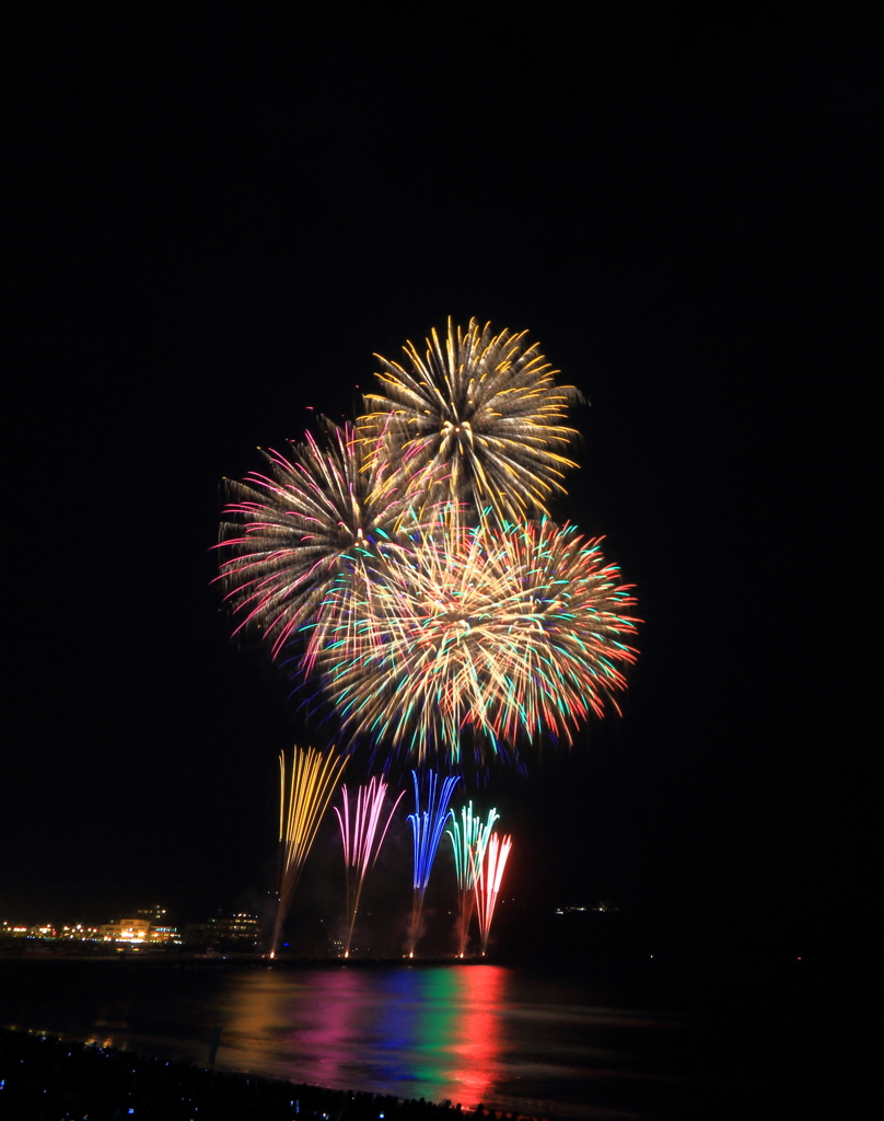 江の島花火2015