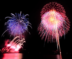 江の島花火2015
