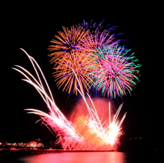 江の島花火2015