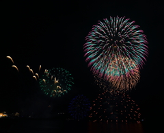 江の島花火2015