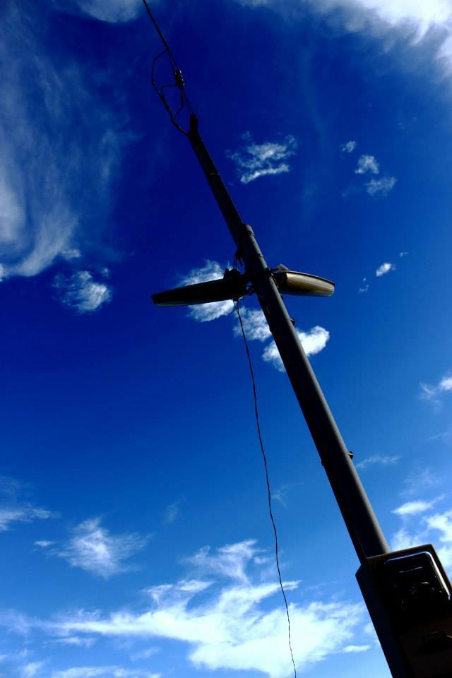 空に向かってどこまでも