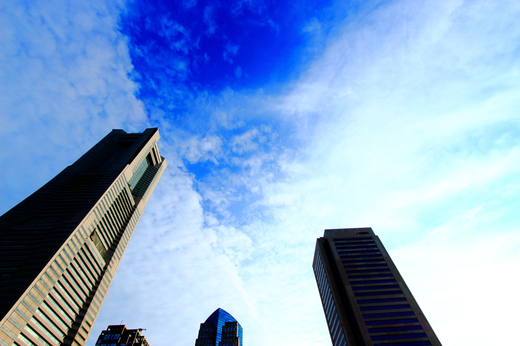 ランドマークは曲がっている？