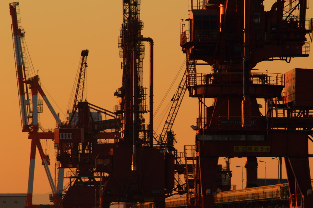 港で過ごす楽しい休日