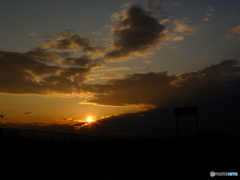 3/19　町田の夕空　3