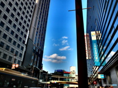 2/27　横浜の青空。