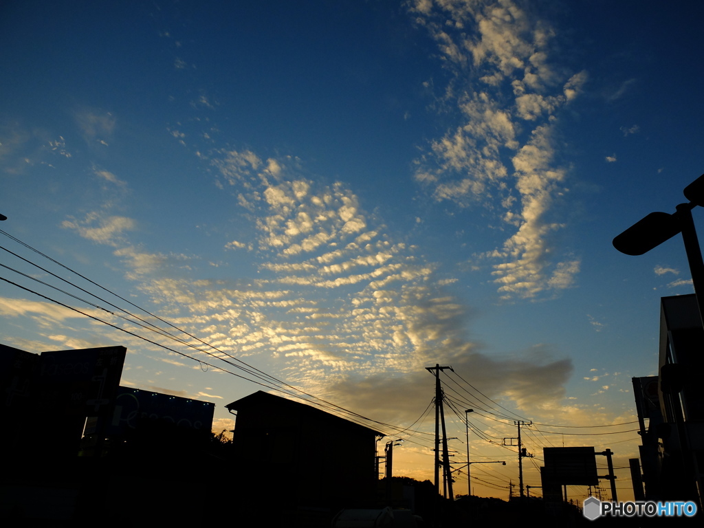 9/30　今日の夕空。