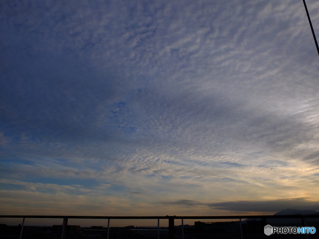 11/21　今日の夕空3。