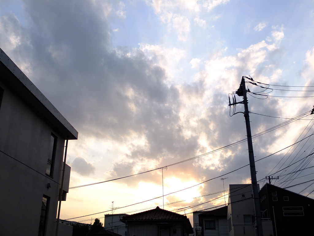 今日の太陽さようなら。