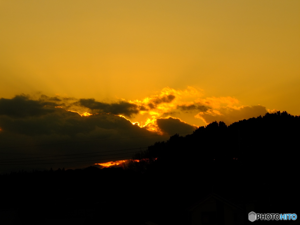 3/16　今日の夕空 1