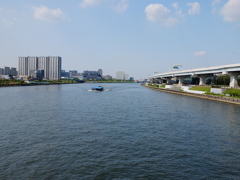 隅田の水面（みなも）1。