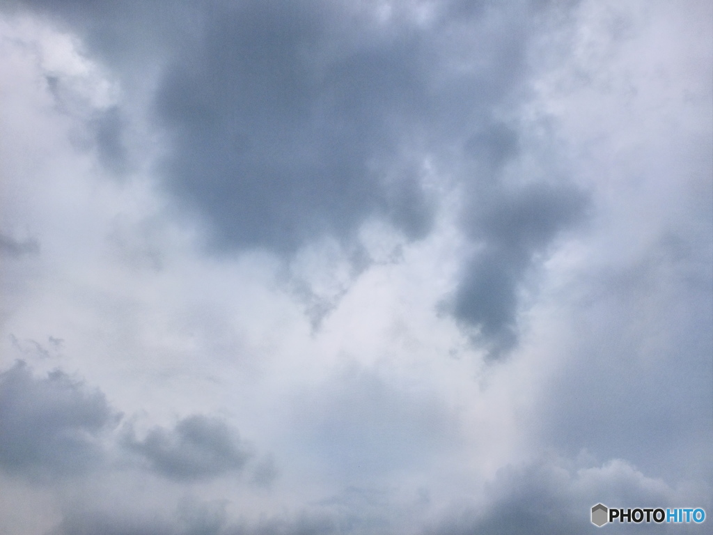 7/8　横浜の空。